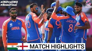 ICC T20 World Cup 2024 | India vs England | Full Highlights 2024 | IND VS ENG 2024 Highlights