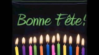 Chanson Bonne Fete