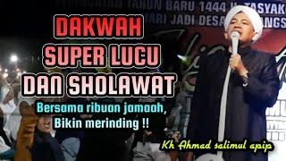 Bersama ribuan jamaah, Sholawat dan Dakwah Kh salimul apip, bikin merinding