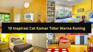 10 Inspirasi Cat Kamar Tidur Warna Kuning