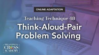 Online Teaching Adaptation: TAPPS