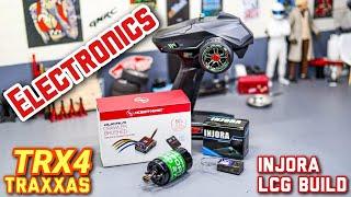 TRAXXAS TRX4 - INJORA LCG Chassis Build Part-3 | Electronics