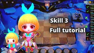 NEW COMMANDER ANGELA SKILL 3 TUTORIAL | MLBB MAGIC CHESS NEW COMMANDER ANGELA 3RD SKILL EXPLAINED