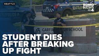 Student killed in shooting after trying to break up fight outside Garfield High School