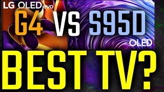 Best 2024 TV? LG OLED G4 vs Samsung S95D QD-OLED | Color & Gaming Comparison