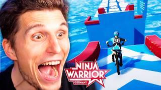 NINJA WARRIOR GERMANY 8.0 beim FAHRRAD SIMULATOR