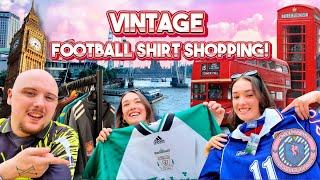 Blowing all of my money on vintage football shirts (but worth it)