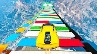 GTA 5 MULTI MEGA RAMP ▸ NO COPYRIGHT GAMEPLAY | 4K 60FPS | 598 | GTA GAMEPLAY for TIKTOK & YOUTUBE