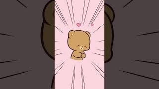 The cutest one ️ #shorts #milkmocha #milkandmocha #milkmochabear #bears #animation #cuteanimation