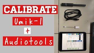 Calibrate Umik-1 + Audiotools