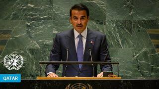  Qatar - Amir Addresses United Nations General Debate, 79th Session | #UNGA