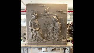 Cathedral of the Incarnation - Annunciation Aedicule Sculpture Time Lapse