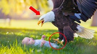 AN EAGLE GRABBED AN OLD WOMAN'S GRANDSON, BUT THE REASON SURPRISED EVERYONE!