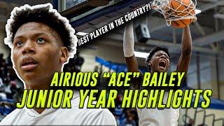 Airious "Ace" Bailey's Junior Year Highlights | Highest Rated Recruit In Rutgers History!