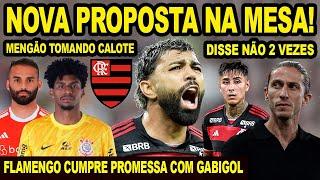 NOVA PROPOSTA NA MESA! FLAMENGO CUMPRE PROMESSA COM GABIGOL! NOVO CALOTE NO MENGÃO! RELACIONADOS E+