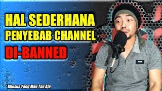 Penyebab Channel YouTube Dihapus