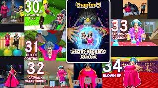 Scary Teacher 3D - Chapter 5 Secret Pageant Diaries - FULL Gameplay with Tips