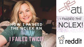 HOW I PASSED THE NCLEX || I FAILED TWICE!