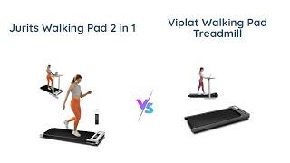 JURITS Walking Pad vs VIPLAT Walking Pad ‍️ - Under Desk Treadmill Comparison!