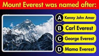 Mount Everest Quiz | Double Quiz Bonanza: Quiz #1 and 2! | AW Discovered