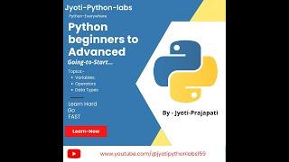 Python first class topics Variables| Operators | Data Types