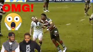 INSANE RUGBY FIGHTS REACTION !