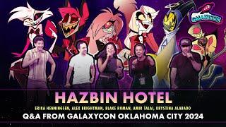 Hazbin Hotel Q&A | GalaxyCon Oklahoma City 2024 | Erika Henningsen, Alex Brightman, Blake Roman