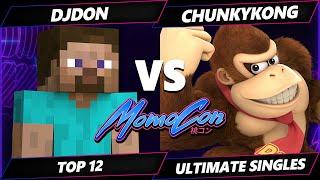 MomoCon 2024 - ChunkyKong (Donkey Kong) Vs. DJDon (Steve) Smash Ultimate - SSBU