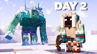 Surviving A Brutal Winter in Minecraft