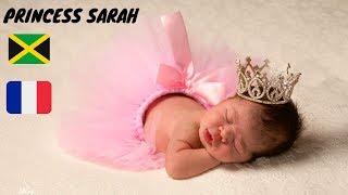 PRINCESS SARAH LIA DELAVEAU NEWBORN PHOTOS