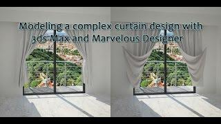 Modeling Curtains in 3ds Max and Marvelous Designer