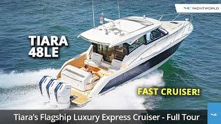 2024 Tiara 48LE: Luxury Express Cruiser  FULL Yacht Walkthrough! 