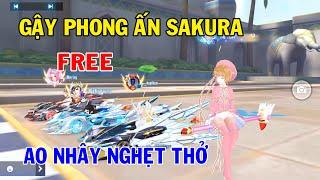 ZingSpeed Mobile | Gậy Phong Ấn SaKura Free Và Màn Ao Nhây Nghẹt Thở