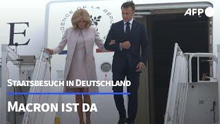 Macron zu Staatsbesuch in Deutschland eingetroffen | AFP