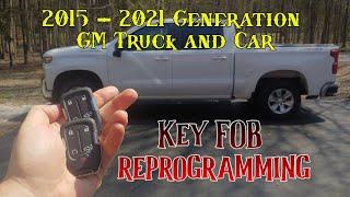 Pair Smart Key Remote FOB Program Silverado GM 2015-2021 Cars and Trucks