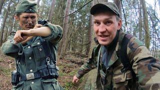 Немец потерял в лесу, а я нашел в яме.