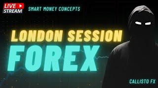 LIVE 87% WINRATE SMC FOREX TRADING: US UE Claims GOLD, GBPJPY - LONDON Session | 21/11