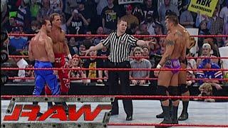 Randy Orton & Batista vs Shawn Michaels & Chris Benoit RAW Mar 01,2004