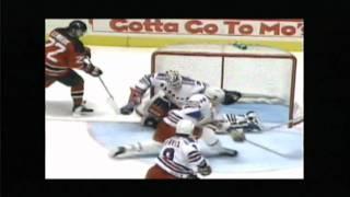 Mike Richter going ballistic and charging referee Bill McCreary (famous non call)