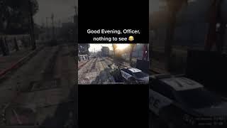 GTA 5 cops just don’t care at all