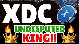 #XDC: UNDISPUTED KING!! #XRP #XLM #DTCC #R3 #SBI