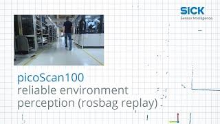 picoScan100 – reliable environment perception (rosbag replay)