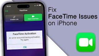 How to Fix Common FaceTime Problems/Issues on your iPhone! [2023]