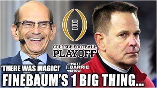 Beaten a bunch of NOBODIES! - Paul Finebaum RIPS INTO Curt Cignetti | The Matt Barrie Show