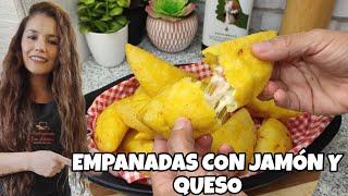 Cómo hacer EMPANADAS RELLENAS CON JAMON Y QUESO  super fáciles y DELICIOSAS 