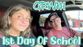 Get Ready With Me For The First Day Of School! Emma and Ellie