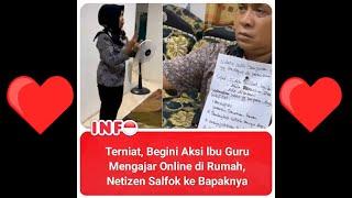 Suami!! Bantu Istri Mengajar Online pada saat pandemi covid 19.