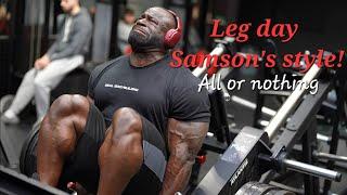 Leg workout | Samson Dauda