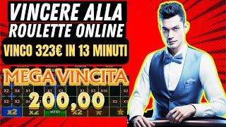 Vincere alla roulette online: spiego come guadagnare 323€ col metodo numeri prossimi su Fire Blaze