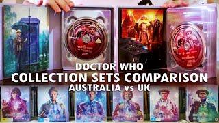 DOCTOR WHO and the Erratic Collection Range | Australia vs UK Blu-ray Comparison